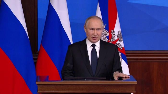 В Москве проходит заседание коллегии Минобороны с участием Владимира Путина