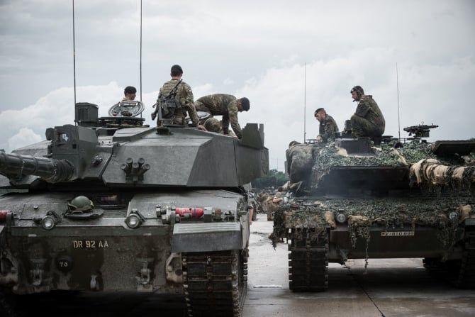 НАТО собирает танки для отправки на Украину