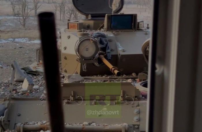 Трофеем российских войск стала бронемшаина M113AS4 - глубокая модернизация БМП M113, фото RT.