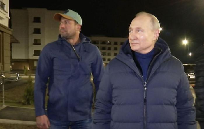 Рабочий визит Владимира Путина в Мариуполь.