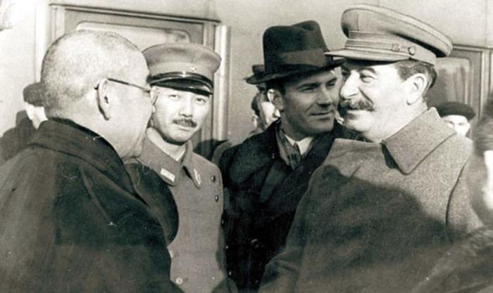 Сталин и Мацуока