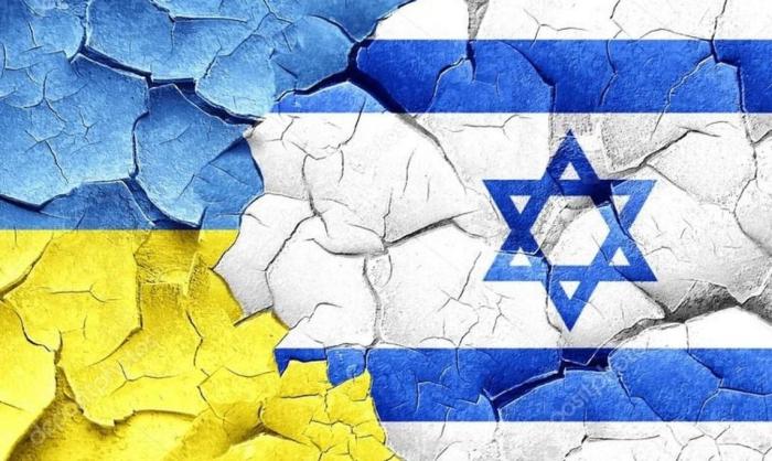 Флаги Израиля и Украины