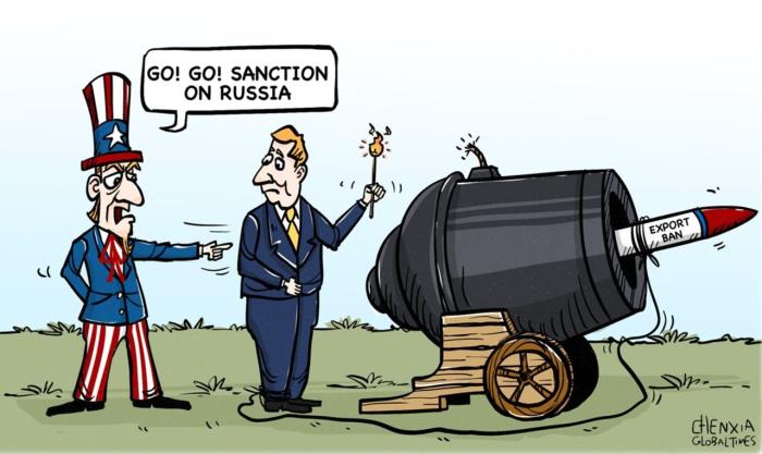 Global Times: не знает, что делать с санкциями против России