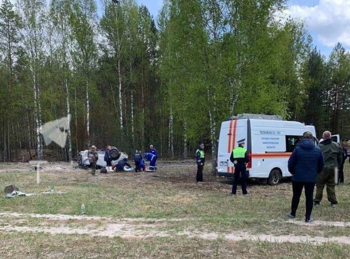 место подрыва машины с З. Прилепиным в Нижегородской области, источник – Следственный Комитет РФ