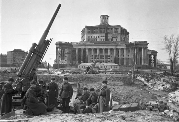 Позиция ПВО в Москве, 1941 год