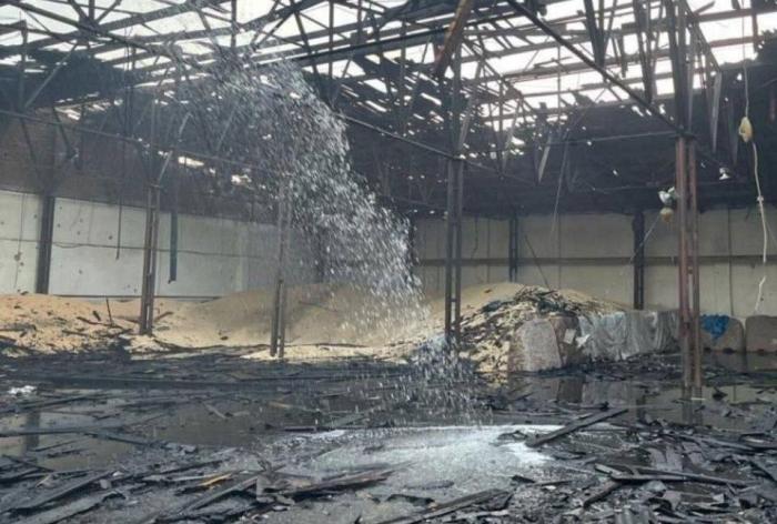 Сегодня ночью «Герани» прилетели по очередному «зернохранилищу» в Одессе