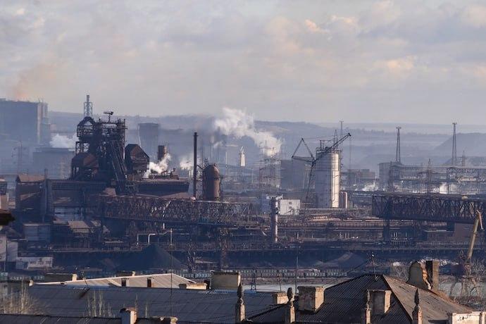В Мариуполе запустили в работу Металлургический комбинат имени Ильича