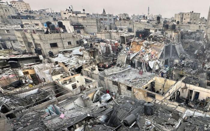 Разрушенная Газа
