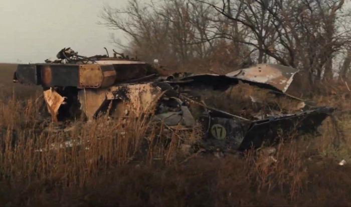 Южно-Донецкое направление – то, что осталось от французского колёсного танка AMX-10RC