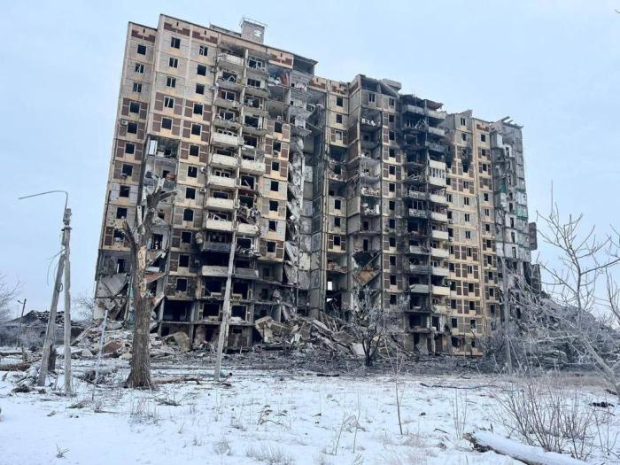Авдеевка. Фото со стороны противника
