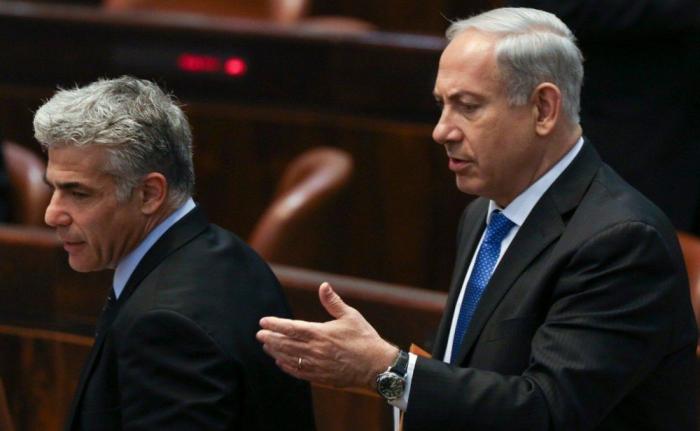 Лапид и Нетаньяху