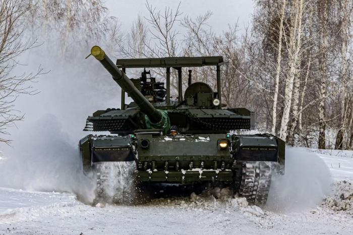 «Омсктрансмаш» передал в войска очередную партию модернизированных танков Т-80БВМ