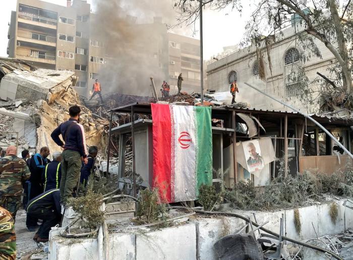 Результаты налета израильской авиации на консульство Ирана в Дамаске