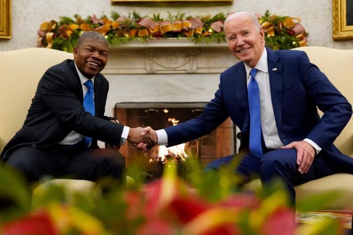 Президент Анголы и Джо Байден