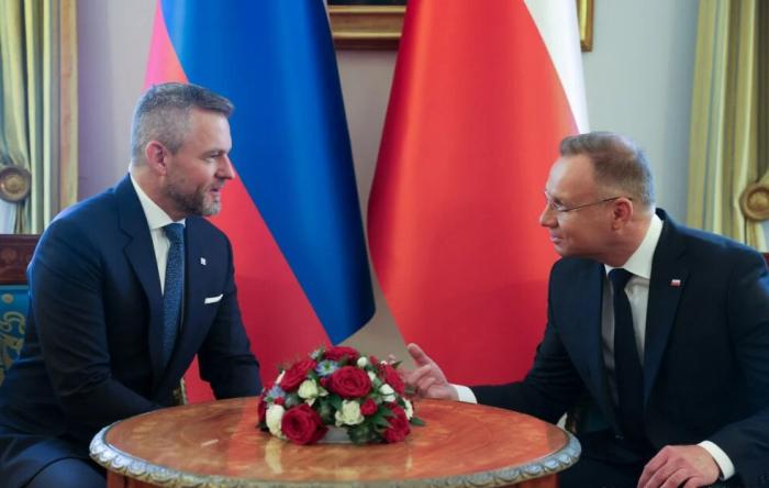 Президент Словакии Пётр Пеллигрини, находясь с официальным визитом в Польше