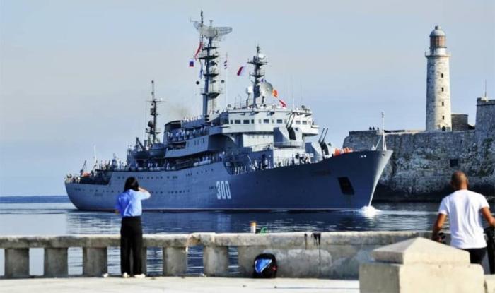 Корабли ВМФ России снова прибыли на Кубу