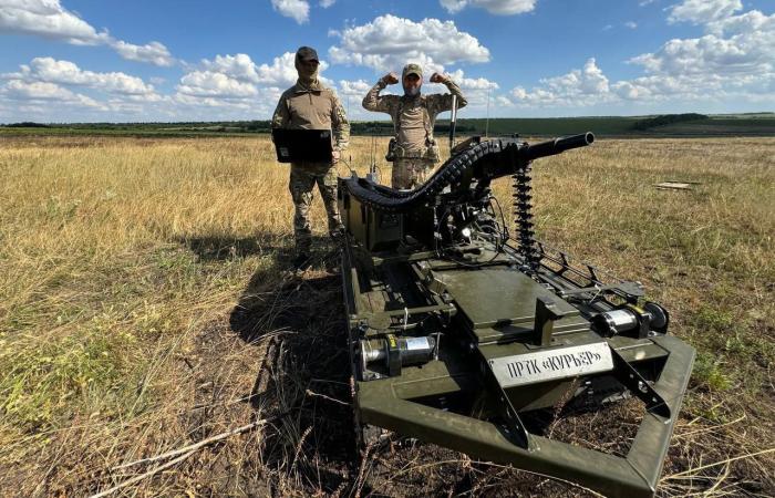 НРТК «Курьер» в АГС-комплектации на вооружении штурмовиков группировки «Восток» ВС РФ из Бурятии