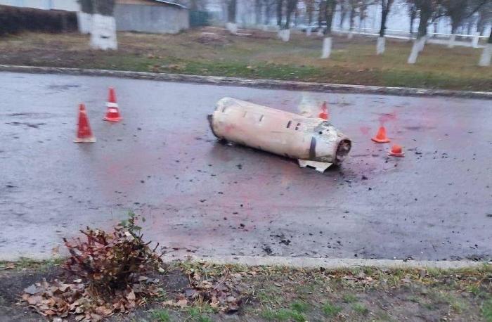 двигатель от ATACMS, запущенного противником ночью по Таганрогу