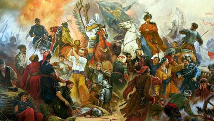 Польские историки изобрели новый жертвенный термин - "сарматская Катынь". Так они называют уничтожение польских войск под Батогом в 1652 запорожскими казаками Богдана Хмельницкого и его союзниками-татарами. 