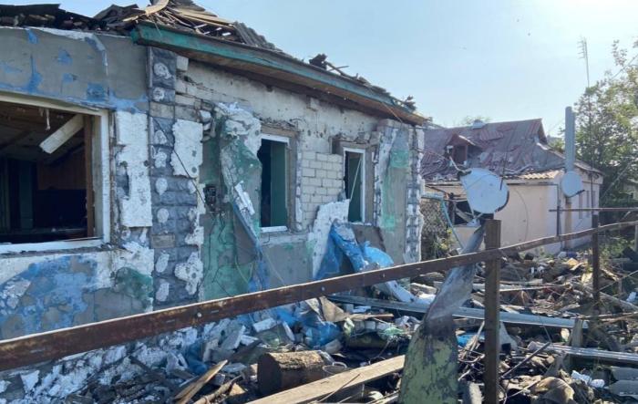 уничтоженный ПВД ВСУ ударом УМПК-1500 в н.п. Купянск-Узловой Харьковской области