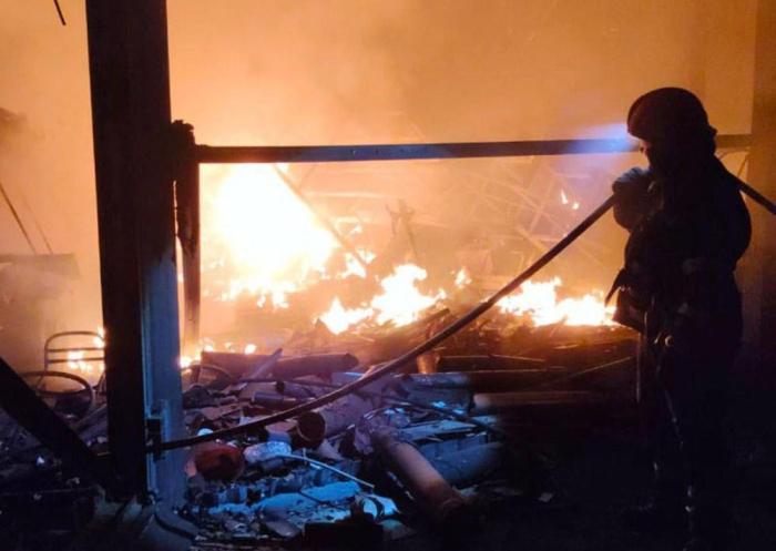 последствия ночных ударов в Днепропетровской области, источник Телеграм-канал Хроники Гераней