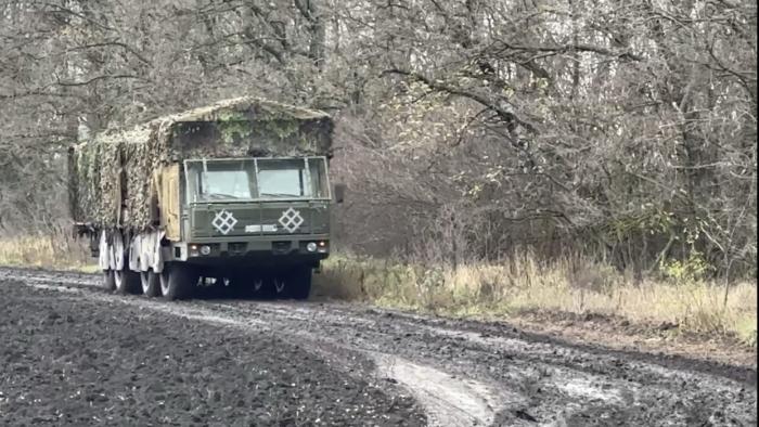 Самоходная артиллерийская установка 2С44 «Гиацинт-К» 244 артиллерийской бригады. Работает на северном направлении, источник Телеграм-канал Уголок Ситха 