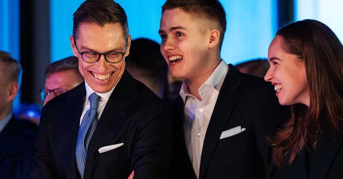 Сын президента Финляндии Оливер Стубб чувствует себя прекрасно