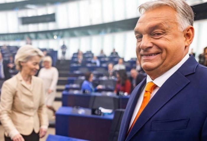 Виктор Орбан и Урсула фон дер Ляйен