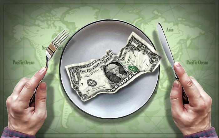 По всем трём видам инвестиций в международной позиции Соединенных Штатов при Трампе минус, но особенно большой минус по портфельным инвестициям.