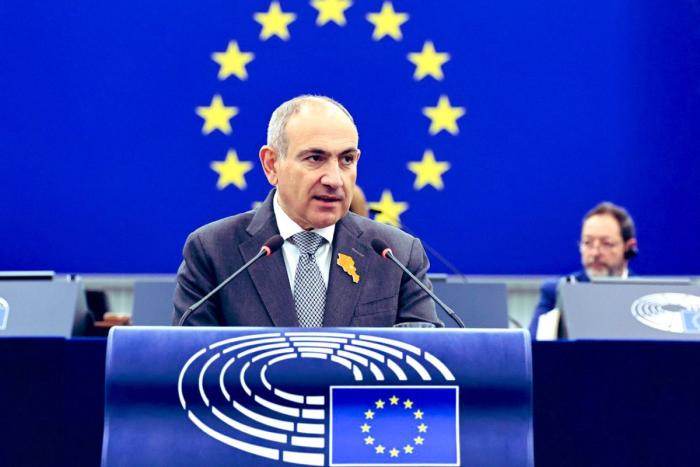 Никол Пашинян выступил в Европарламенте с очередной зажигательной речью