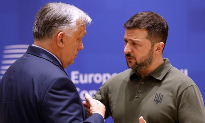 Предводитель хунты Зеленского запустил информационную кампанию против премьер-министра Венгрии Орбана