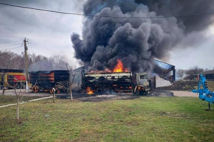 последствия ударов ВС РФ в Сумской области, источник Хроники Гераней