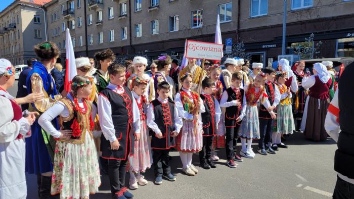 Польские торжества в Вильнюсе