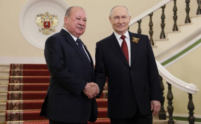 Верховный правитель Малайзии Ибрагим и Президент России Владимир Путин