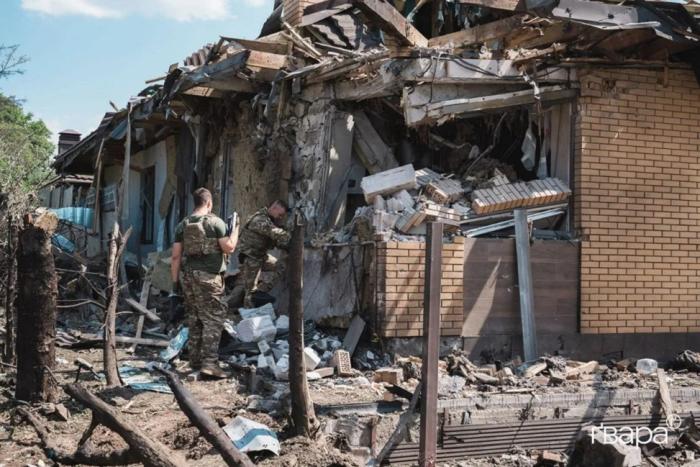 последствия ударов Бандеролей в Харькове, источник МАХ-канал Сводки СВО Аналитика. Вперед к Победе.