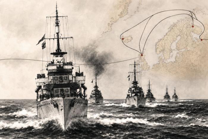 Арктические конвои начали ходить в СССР ещё в 1941 году