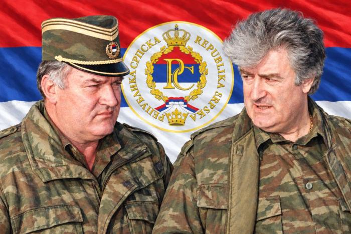 Ратко Младич и Радован Караджич - герои сербского народа