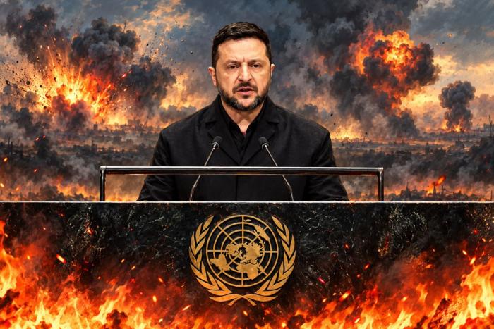 Зеленский выступил в ООН на фоне обстрелов