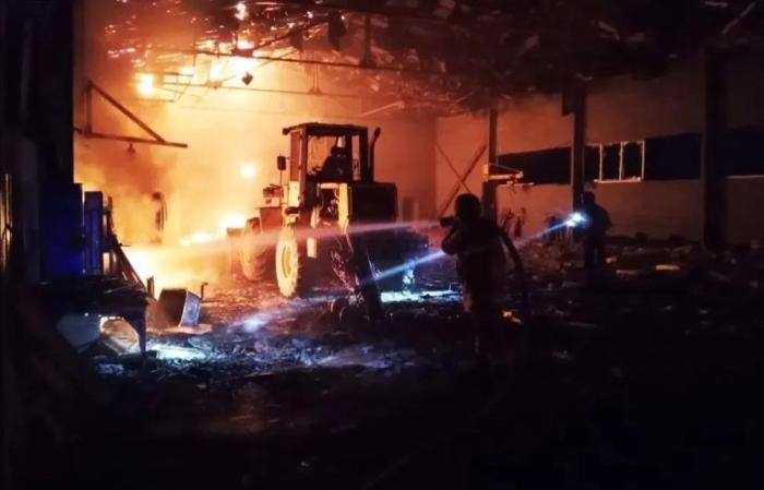 Последствия удара Герани в Мешково-Погорелово Николаевской области, источник МАХ-канал Хроники Гераней