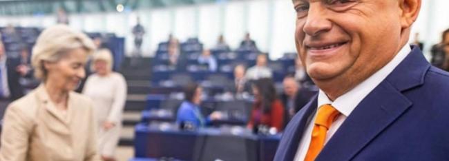 Виктор Орбан и Урсула фон дер Ляйен