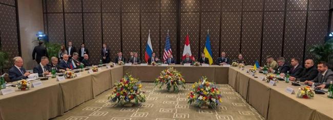 Очередной раунд российско-американо-украинских переговоров в Женеве завершён