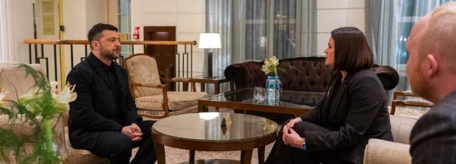 Зеленский и Тихановская