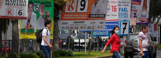 Всеобщие выборы в Перу отличались хаотическими телодвижениями и многоцветьем политических партий