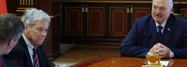Переговоры президента Белоруссии Александра Лукашенко с амеркианской делегацией