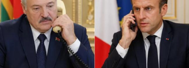 24 мая президент Франции Эммануэль Макрон позвонил Александру Лукашенко