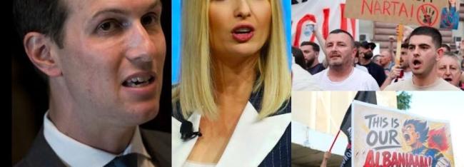 В Албании не стихают протесты против «острова Трампа» – элитного курорта, который строит на южноалбанском острове Сазани корпорация зятя президента США Джареда Кушнера и его дочери Иванки.