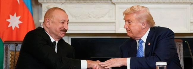 Ильхам Алиев и Дональд Трамп