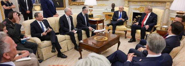 Переговоры Биньямина Нетаньяху и Дональда Трампа в Белом доме 