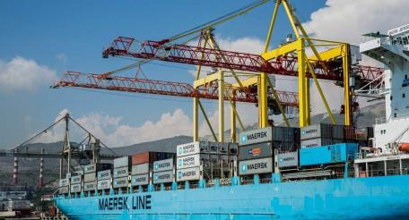 27 сентября 2018 года в Сант-Петербурге должен завершить свой маршрут по Северному морскому пути (СМП) контейнеровоз Venta Maersk.