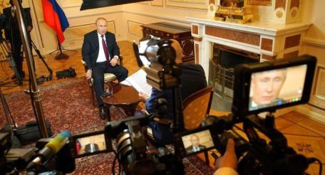 Интервью Президента России Владимира Путина международной телерадиокомпании «МИР»